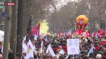 Retraites : 368.000 manifestants en France (Intérieur)