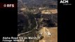 Aerial footage of land burned by the fire near Hill End | March 11, 2023 | Western Advocate