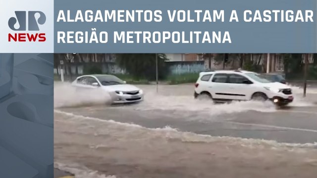 Temporal causa estragos na Zona Leste de SP e em São Caetano, no ABC