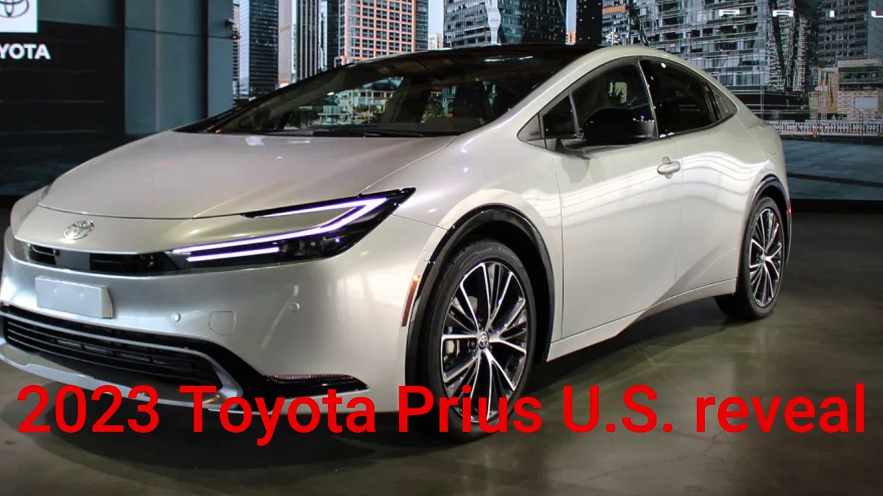 2023 Toyota Prius U.S. reveal