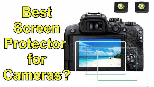 Ulbter 9H Tempered Glass LCD Screen Protector for Canon EOS cameras