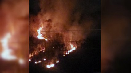 경남 양산 산불 9시간 만에 꺼져..."펜션화재 불씨가 원인" / YTN