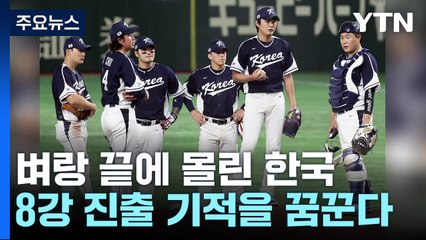 벼랑 끝 WBC 대표팀 "체코 나와라" 8강 기적을 꿈꾼다 / YTN