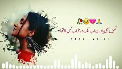 Jo Ashk Ban Ke Hamari Palak Pe Baitha Tha | जो अश्क बन के हमारी पलक पे बैठा था | Naqvi Voice