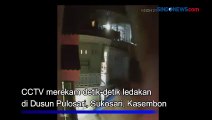 CCTV Rekam Detik-Detik Ledakan di Malang