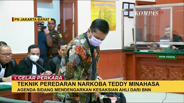 Ahli dari BNN Ungkap Teknik Peredaran Narkoba Teddy Minahasa