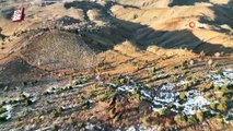Kahramanmaraş Berit dağındaki fay kırığı havadan görüntülendi