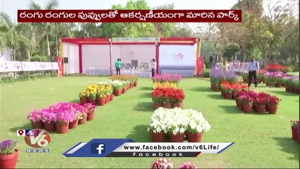G20 Flower Festival Attracts Public, Four Countries Participating Delhi | V6 News (1)