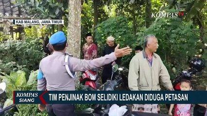 Polisi Masih Selidiki Penyebab Ledakan yang Hancurkan 3 Rumah di Malang