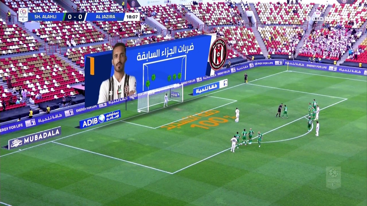مباراة الجزيرة و شباب الأهلي كاملة دوري أدنوك للمحترفين  2023-03-11