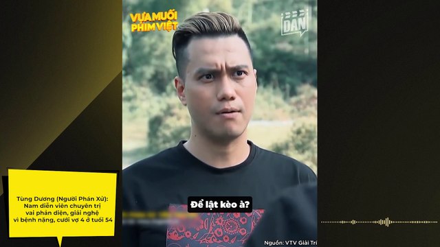 Tùng Dương (Người Phán Xử): Nam diễn viên chuyên vai phản diện, dân anh chị, giải nghệ vì bệnh nặng, cưới vợ lần thứ 4 ở tuổi 54 | Điện Ảnh Net