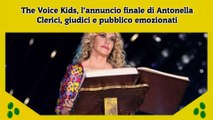 The Voice Kids, l’annuncio finale di Antonella Clerici, giudici e pubblico emozionati