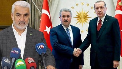 Mustafa Destici'den, seçimde Cumhurbaşkanı Erdoğan'ı destekleme kararı alan HÜDA PAR'la ilgili açıklama: Tek taraflı destek beyanı
