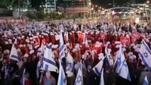 عشرات آلاف الإسرائيليين يتظاهرون للأسبوع العاشر ضد خطط نتنياهو لإصلاح القضاء