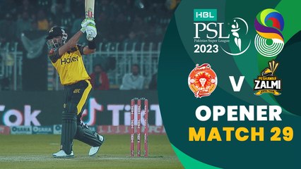 Opener | Islamabad United vs Peshawar Zalmi | Match 29 | HBL PSL 8 | MI2T