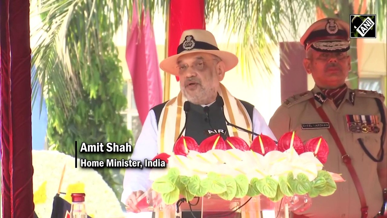 Home Minister Amit Shah attends 54th CISF Raising Day parade in Hyderabad