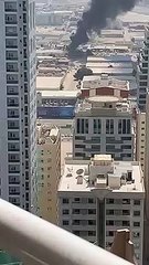 Fire breaks out in warehouse in Sharjah 1