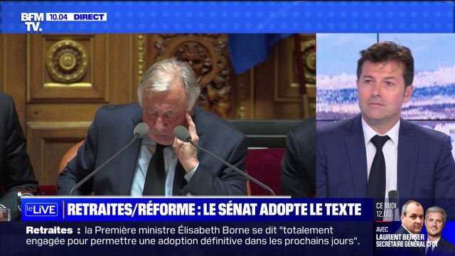 Stéphane Le Rudulier, sénateur LR sur le vote de la réforme des retraites: C'est une victoire du Sénat et une victoire de la droite