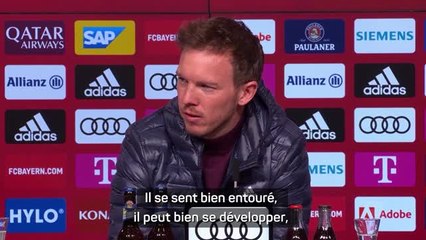 24e j. - Nagelsmann content “des bonnes performances” de Pavard