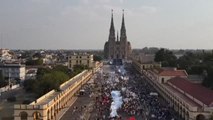 Argentina celebra en las calles una década del nombramiento de Jorge Bergoglio como papa