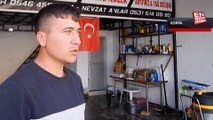 Konya'da yaban domuzunu görüntülemek isterken saldırısına uğradı