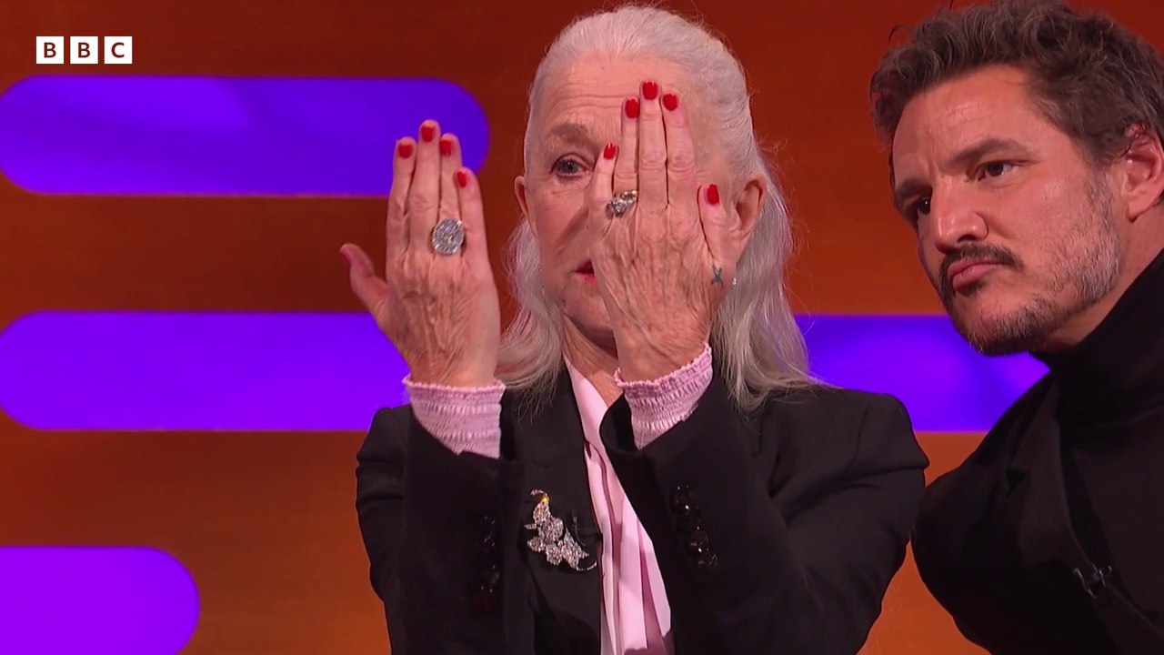 Dame Helen Mirren Didn't Tell Anyone She Broke Her finger On 'Shazam!' - The Graham Norton Show