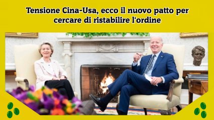 Tensione Cina-Usa, ecco il nuovo patto per cercare di ristabilire l'ordine