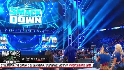 FULL MATCH - Charlotte Flair vs. Rhea Ripley vs. Sasha Banks_ SmackDown, Nov. 22, 2019