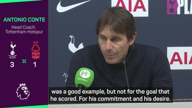 Conte raves about 20-goal Kane's 'commitment and desire' to Tottenham