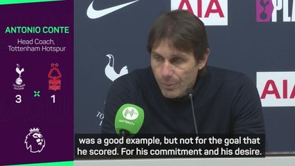 Conte raves about 20-goal Kane's 'commitment and desire' to Tottenham