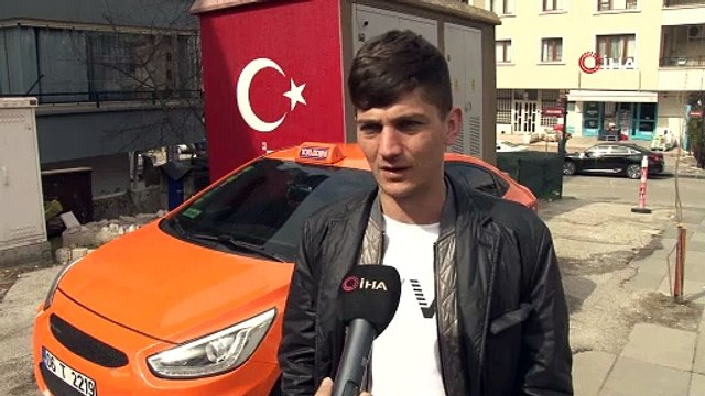 Taksiciden örnek davranış! Depremzedelere ücretsiz ulaşım hizmeti