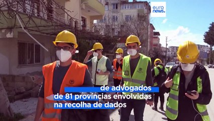 Turquia: Advogados recolhem provas sobre a construção dos edifícios