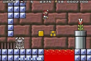 SMB3 (SMA4) - Piped Up Fortress