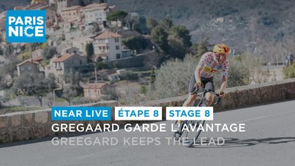 Gregaard essaie de garder l'avantage / Greegar tries to keep the lead - Étape 8 / Stage 8 - #ParisNice 2023