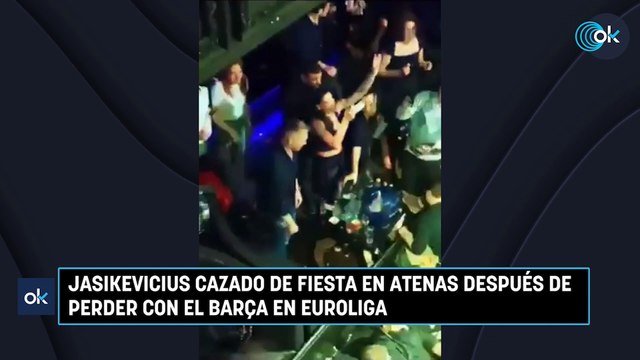 Jasikevicius cazado de fiesta en Atenas después de perder con el Barça en Euroliga