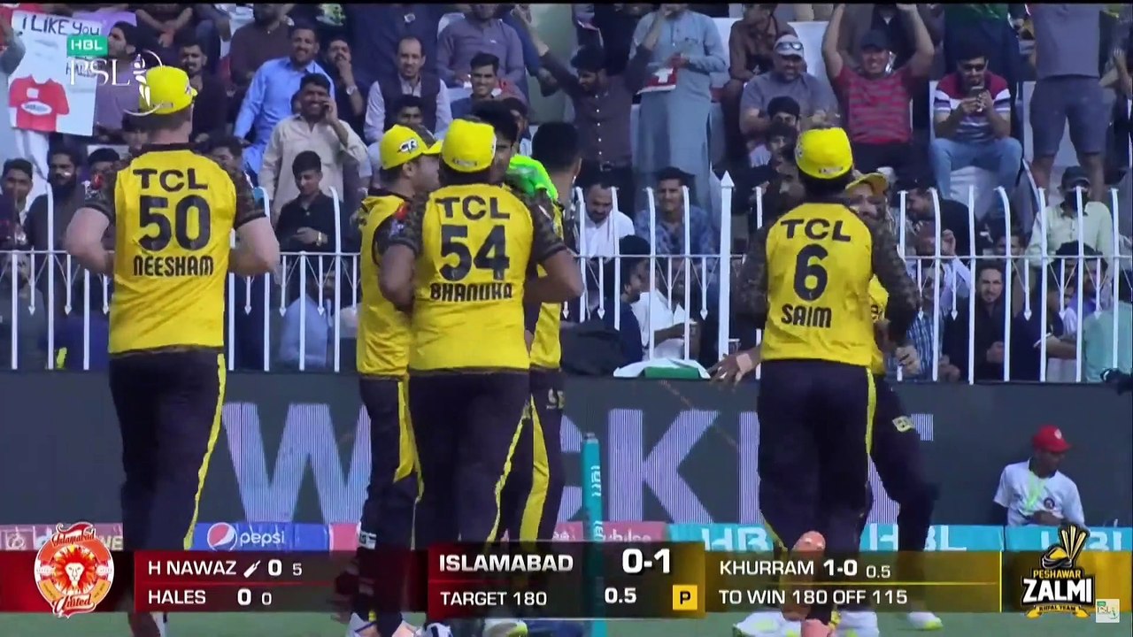 Brilliant Bowling By Khurram Shahzad | Islamabad vs Peshawar | Match 29 | HBL PSL 8 | MI2T