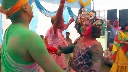 व्यापारी संघ ने मनाया फाग उत्सव,नाटक ने किया भावविभोर