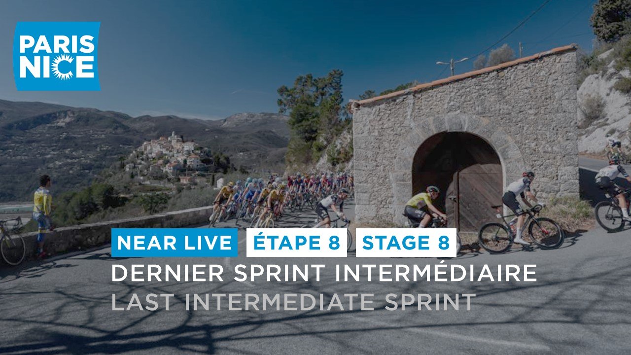 Dernier sprint intermédiaire / Last intermediate sprint - Étape 8 / Stage 8 - #ParisNice 2023