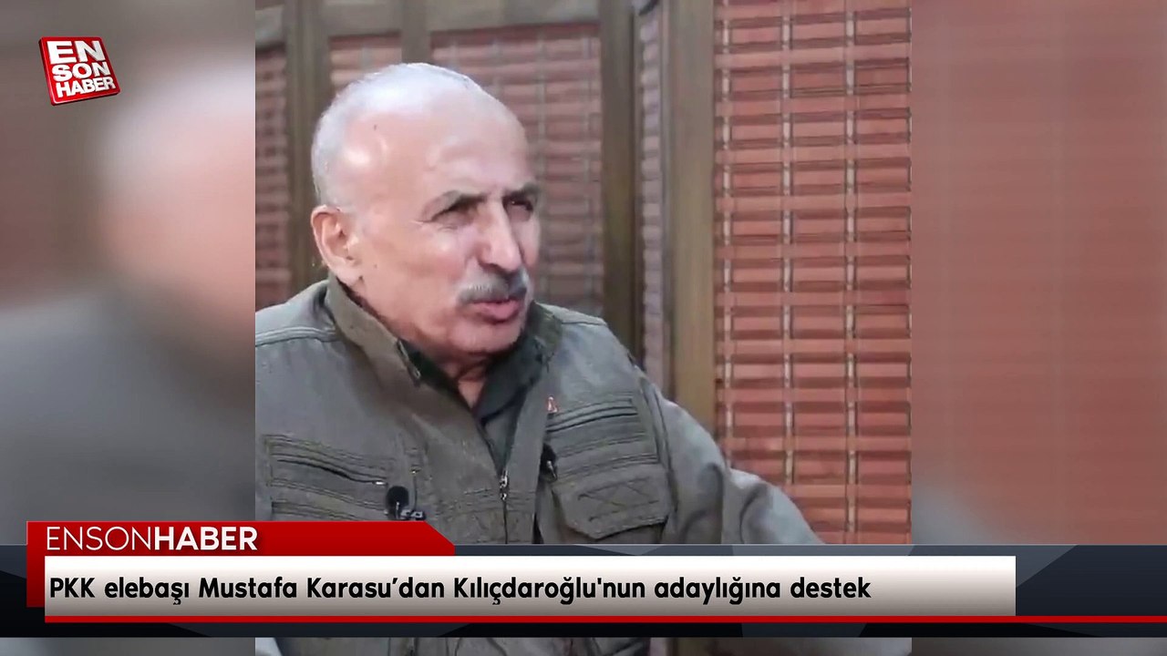PKK elebaşı Mustafa Karasu’dan Kılıçdaroğlu'nun adaylığına destek