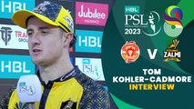 Tom Kohler-Cadmore Interview | Islamabad United vs Peshawar Zalmi | Match 29 | HBL PSL 8 | MI2T