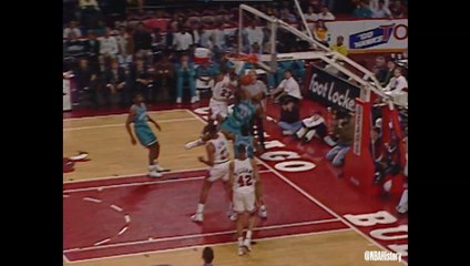 This Date in NBA History: Michael Jordan dunk + Alonzo Mourning reaction