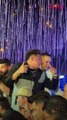 غناء ورقص عمر كمال مع تامر حسني وحمو بيكا من فرح شاكوش