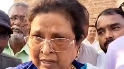 नालंदा: पूर्व डिप्टी सीएम रेनू देवी ने महागठबंधन पर ली चुटकी, कहा- जस करनी तस भरनी