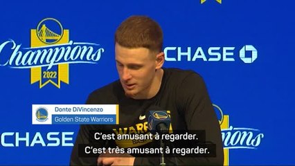 Warriors - DiVincenzo : “Curry ? Je regarde certains tirs, je me dis qu’il n’y a pas moyen...”