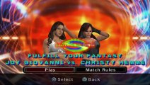 WWE SmackDown vs. Raw 2006 Joy Giovanni vs Christy Hemme