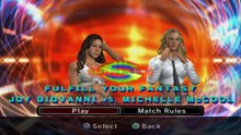 WWE SmackDown vs. Raw 2006 Joy Giovanni vs Michelle McCool