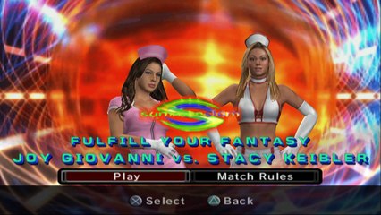 WWE SmackDown vs. Raw 2006 Joy Giovanni vs Stacy Keibler