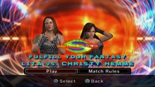 WWE SmackDown vs. Raw 2006 Lita vs Christy Hemme