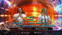WWE SmackDown vs. Raw 2006 Lita vs Michelle McCool