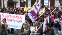 Manifestazioni a Atene e Salonicco per la sicurezza ferroviaria